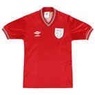 1984-87 England Away Shirt Y Football Shirt