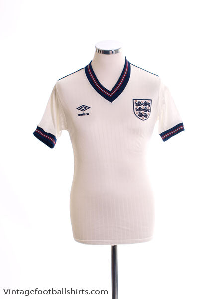 1984-87 England Home Shirt *Mint* S Football Shirt