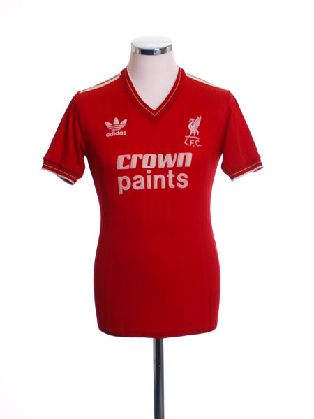 1985-87 Liverpool Home Shirt S Football Shirt