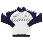 1985-87 Tottenham Hummel 1/4 Zip Top M Football Shirt