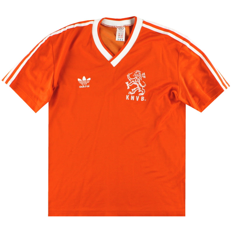 1985-88 Holland adidas Home Shirt M Football Shirt