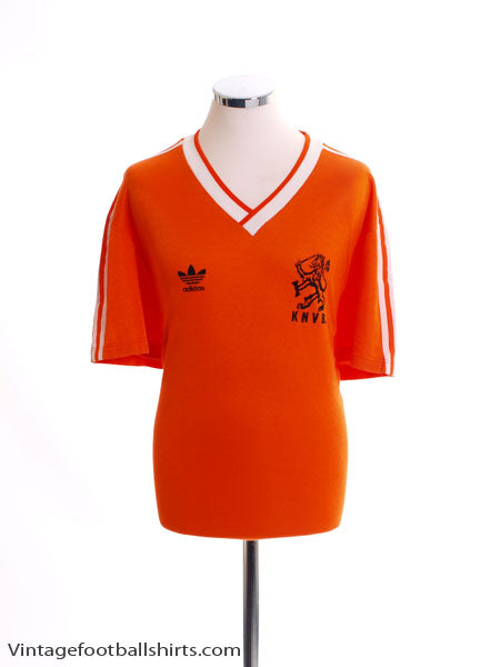 1985-88 Holland Home Shirt L Football Shirt