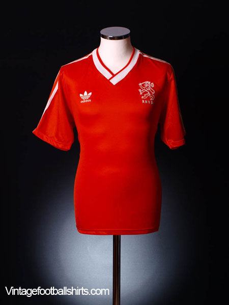 1985-88 Holland Home Shirt L Football Shirt