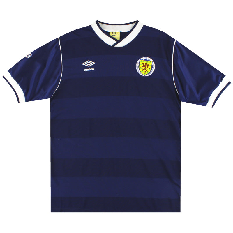 1985-88 Scotland Umbro Home Shirt *BNIB* L Football Shirt