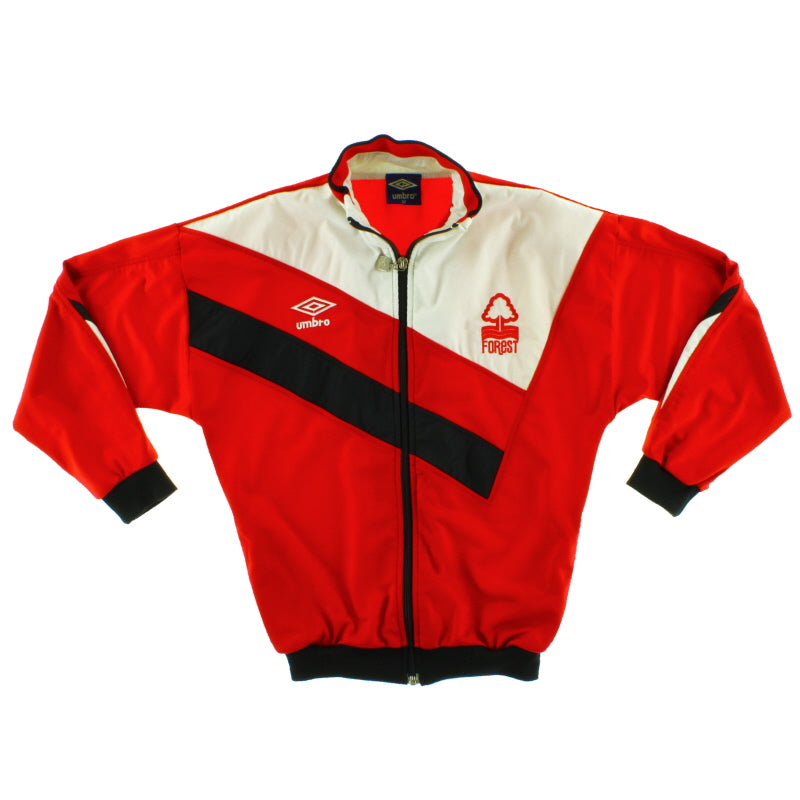 1986-87 Nottingham Forest Umbro Track Jacket XL.Boys Jacket