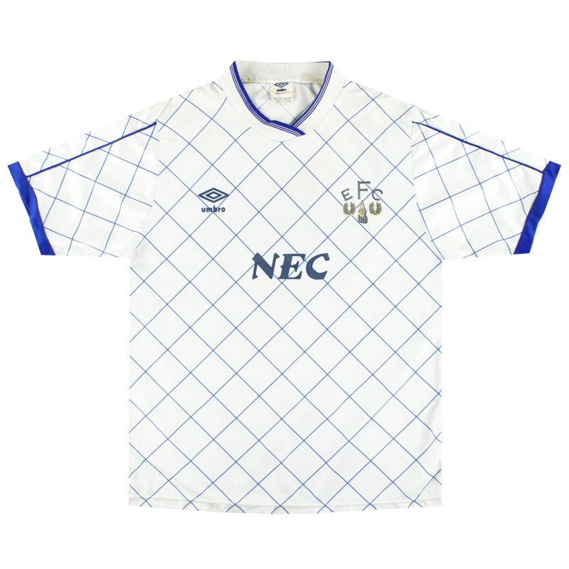 1986-88 Everton Umbro Third Shirt M Football Shirt