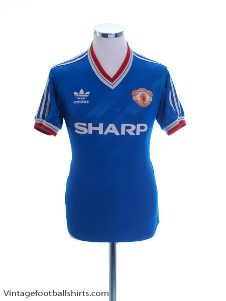 1986-88 Manchester United Third Shirt M Football Shirt