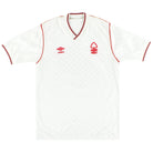 1986-89 Nottingham Forest Umbro Away Shirt L Football Shirt