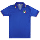 1986-90 Italy Diadora Player Issue Home Shirt *Mint* L Football Shirt
