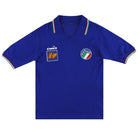 1986-90 Italy Diadora Player Issue Home Shirt Y Football Shirt