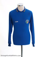 1986-90 Italy Home Shirt L/S *Mint* M Football Shirt