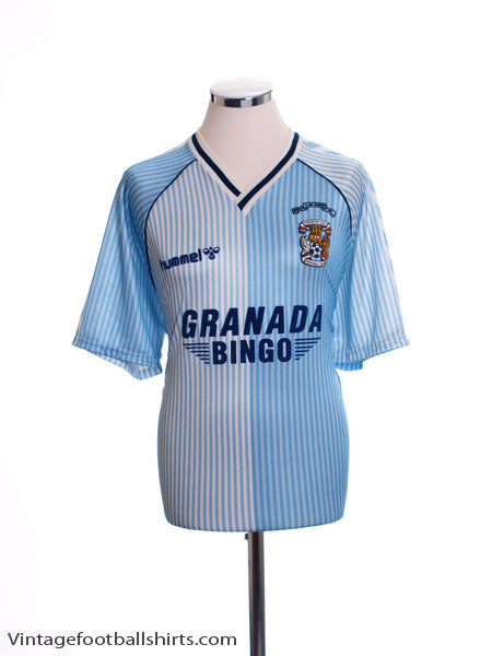 1987-88 Coventry 'FA Cup Winners' Home Shirt XL Football Shirt