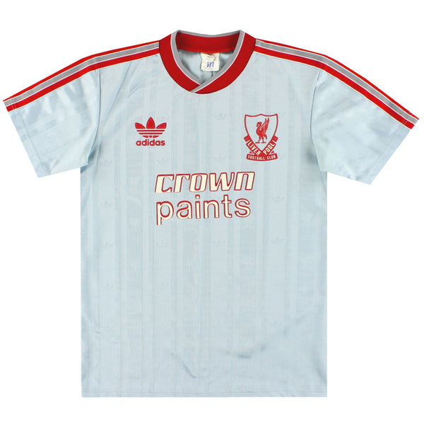 1987-88 Liverpool adidas Away Shirt Vintage Football Shirts