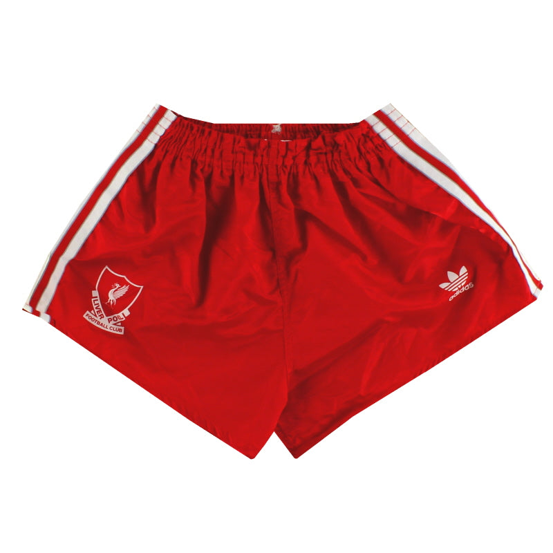 1987-88 Liverpool adidas Home Shorts M Football Shorts