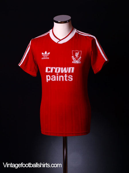 1987-88 Liverpool Home Shirt M Football Shirt
