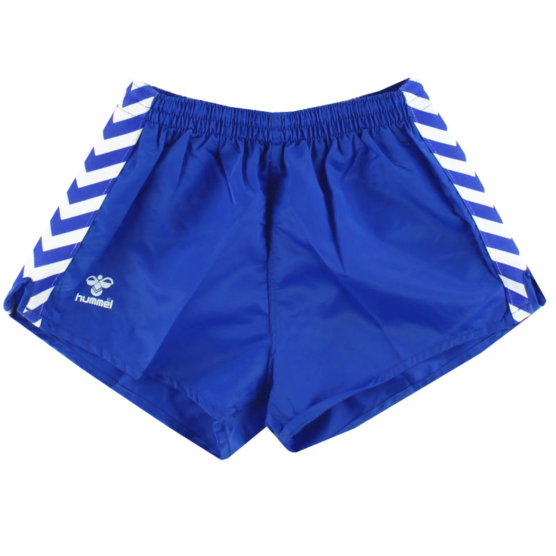 1987-88 Real Madrid Hummel Away Shorts *Mint* S Football Shorts