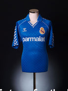 1987-88 Real Madrid Match Worn Away Shirt #6 (Gordillo) Football Shirt