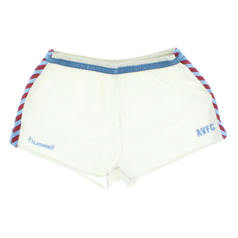 1987-89 Aston Villa Hummel Player Issue Home Shorts XL Football Shorts