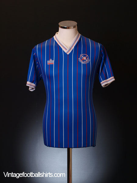 1987-89 Portsmouth Home Shirt M Football Shirt