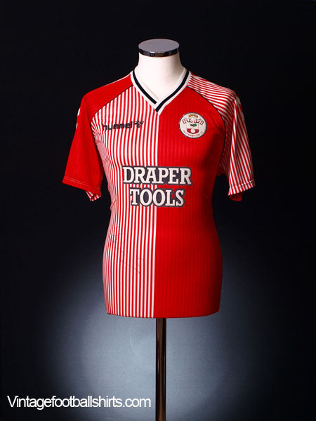 1987-89 Southampton Signed Home Shirt M Football Shirt