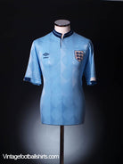 1987-90 England Third Shirt M Football Shirt
