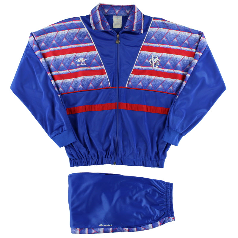 1987-90 Rangers Umbro Tracksuit L Tracksuit