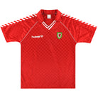 1987-90 Wales Hummel Home Shirt *Mint* XL Football Shirt
