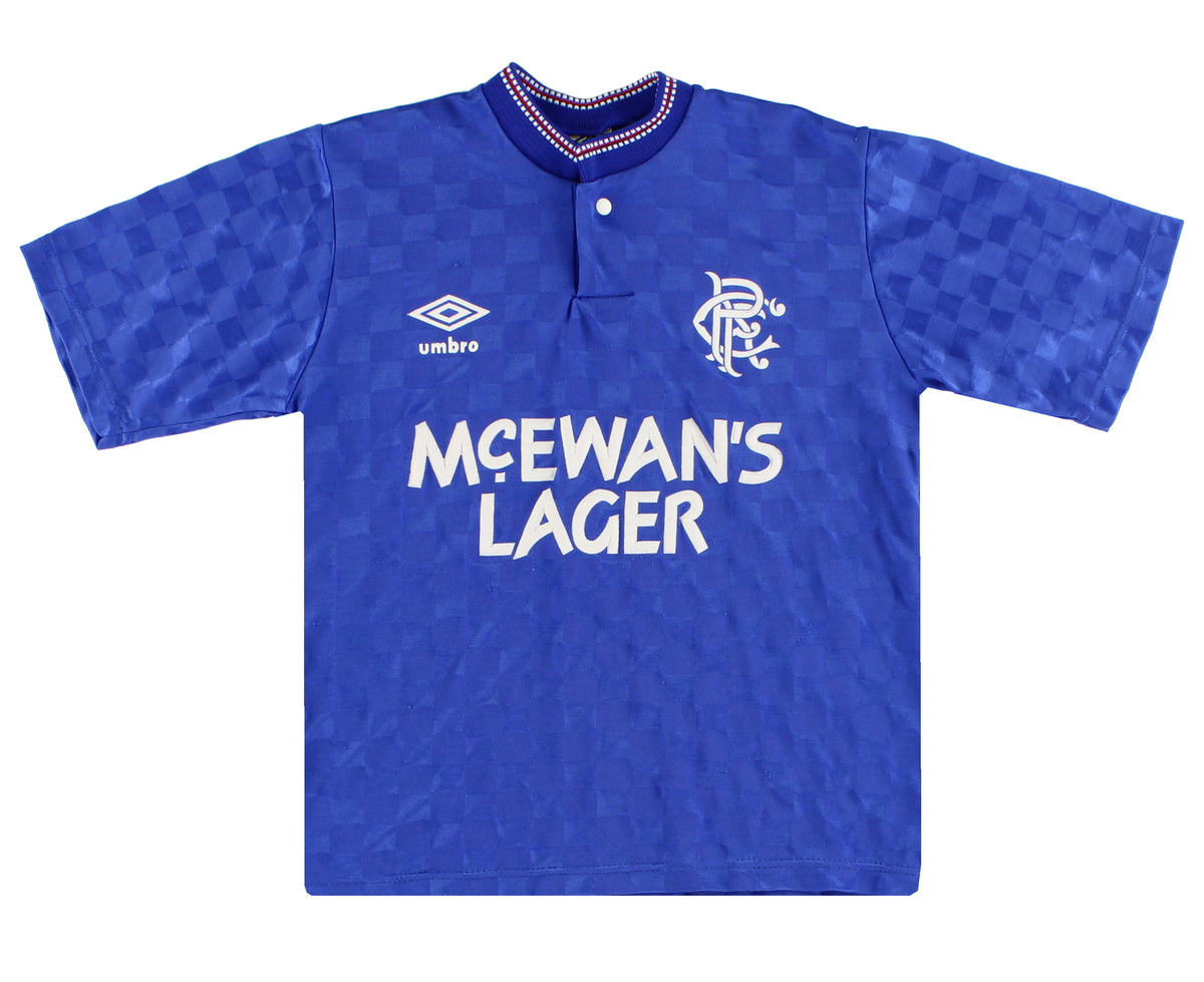 1987-90 Rangers Umbro Home Shirt XL.B