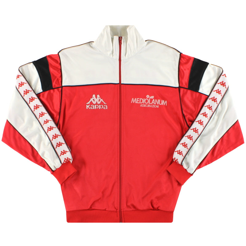 1988-89 AC Milan Kappa Track Jacket Y Jacket