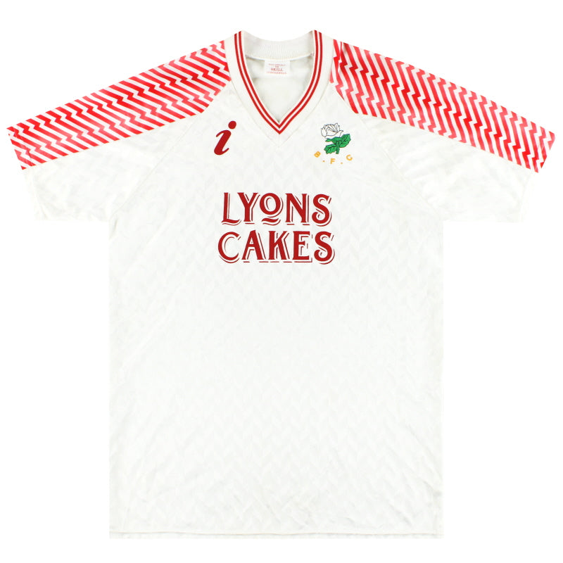 1988-89 Barnsley Away Shirt L Football Shirt