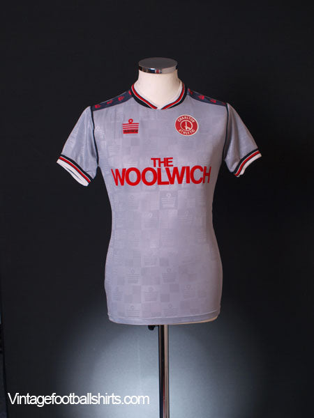 1988-89 Charlton Away Shirt *Mint* S Football Shirt