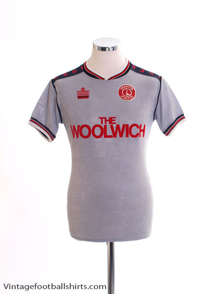 1988-89 Charlton Away Shirt S Football Shirt