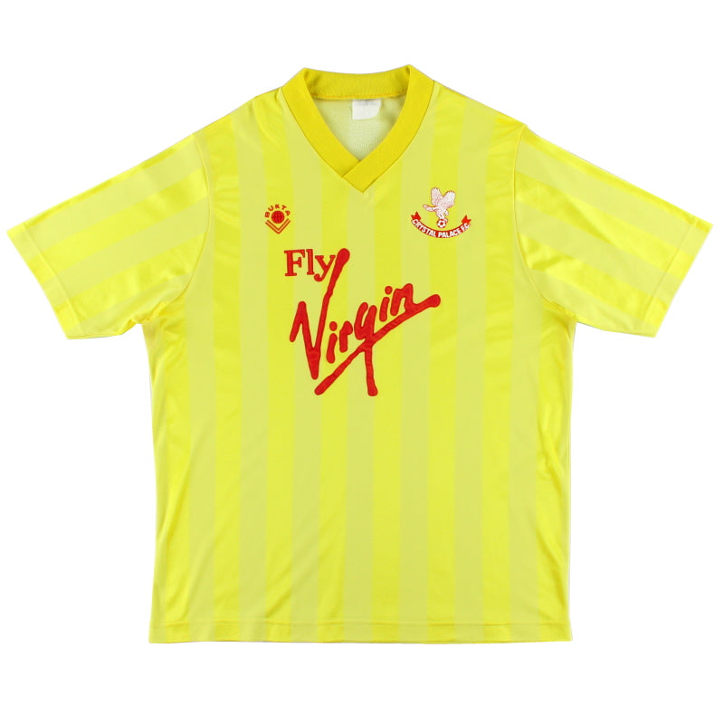 1988-89 Crystal Palace Away Shirt L Football Shirt