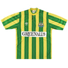 1988-89 Newcastle Umbro Away Shirt L Football Shirt