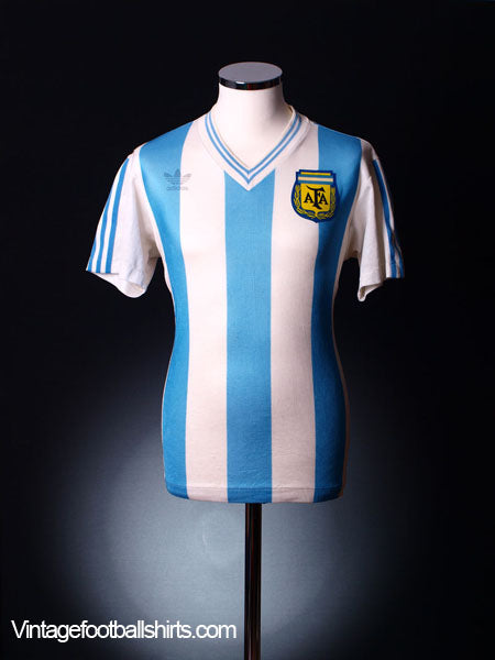 1988-90 Argentina Home Shirt M Football Shirt