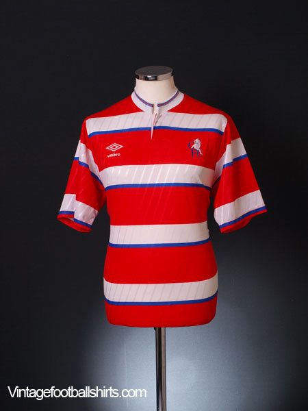 1988-90 Chelsea Away Shirt L Football Shirt