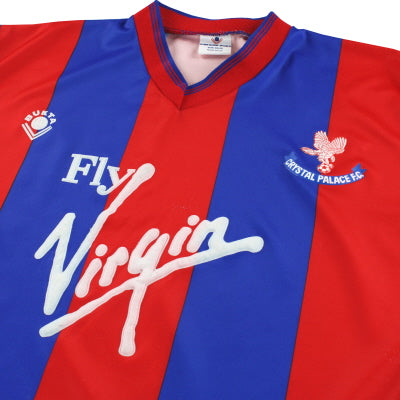 1988-90 Crystal Palace Bukta Home Shirt M | Vintage Football Shirts