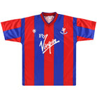 1988-90 Crystal Palace Bukta Home Shirt L Football Shirt