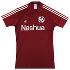 1988-90 Hannover 96 adidas Player Issue Home Shirt #13 L Football Shirt