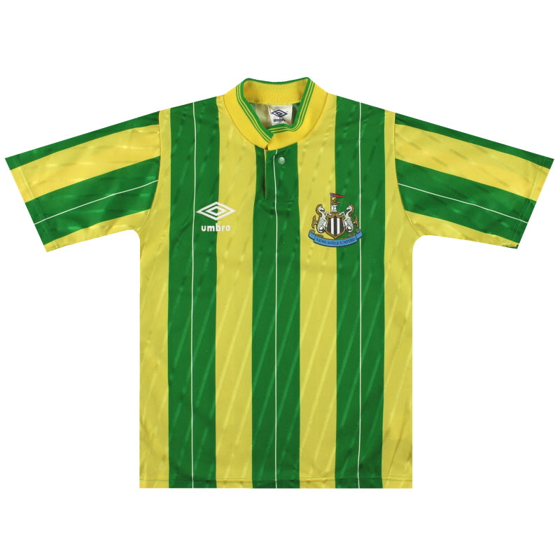 1988-90 Newcastle Umbro Away Shirt S.Boys Football Shirt