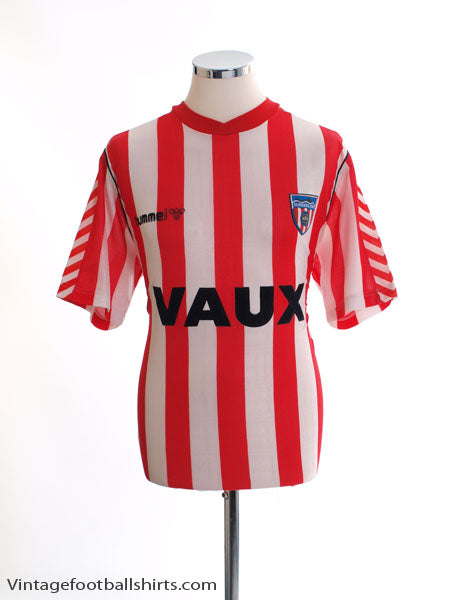 1988-91 Sunderland Home Shirt XL Football Shirt