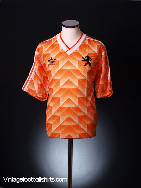 Retro Jersey Dutch Football Shirt 1988 1988 Holland Home Shirt L