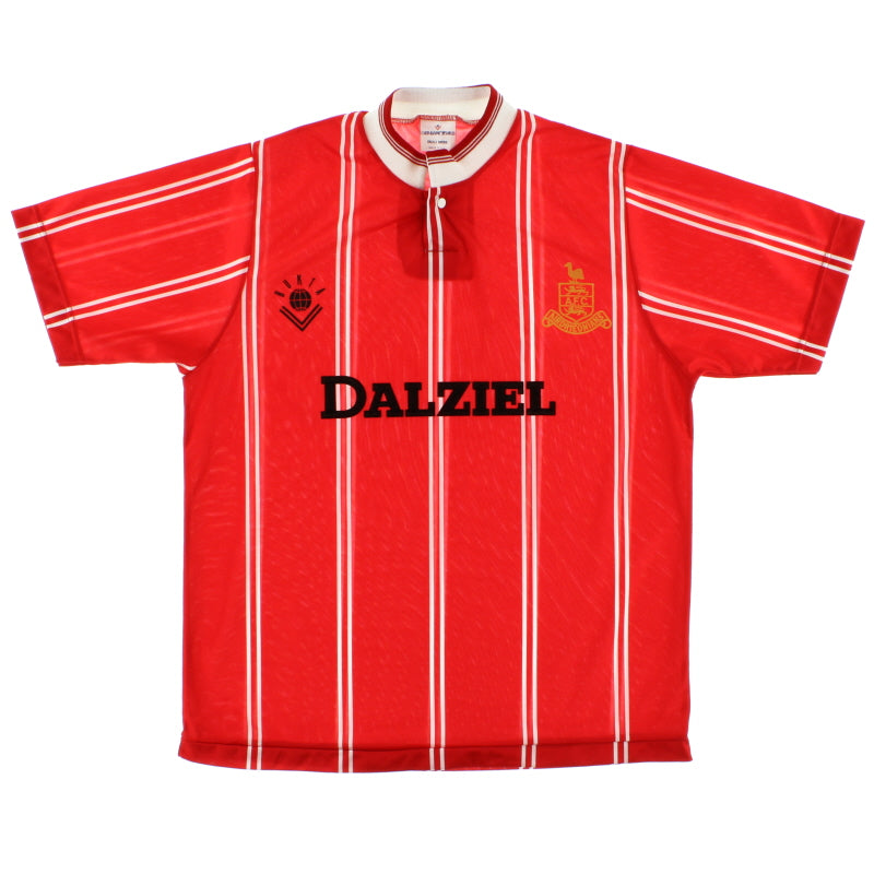 1989-90 Airdrieonians Away Shirt *Mint* S Football Shirt