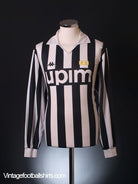 1989-90 Juventus Home Shirt L/S  XL Football Shirt