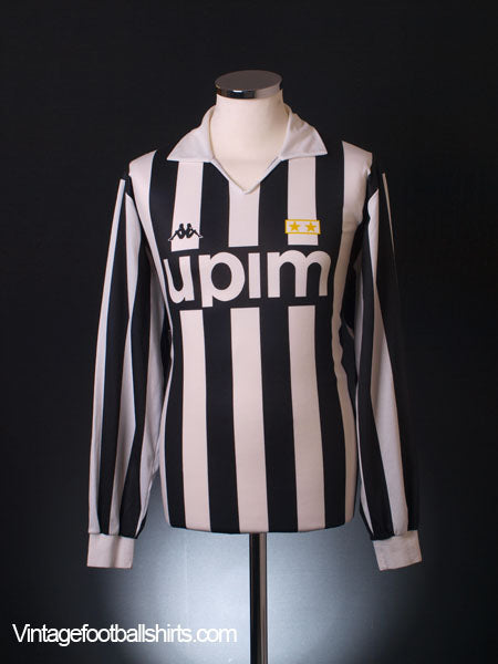 1989-90 Juventus Home Shirt L/S  XL Football Shirt