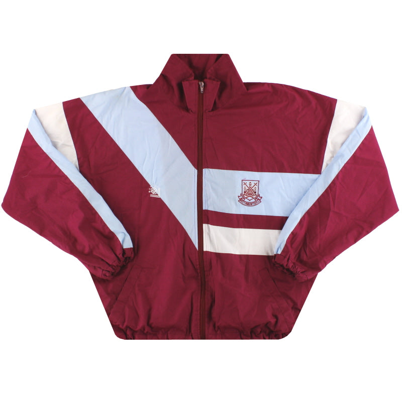 1989-90 West Ham Bukta Track Jacket *Mint* M Jacket