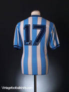 1989-91 Coventry Match Issue Home Shirt #17 L Football Shirt