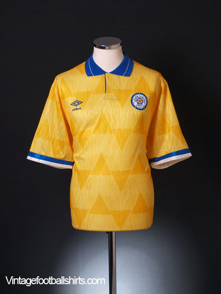 1989-91 Leeds Away Shirt *BNWT* XL Football Shirt