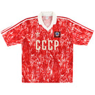 1989-91 Soviet Union adidas Home Shirt *Mint* M Football Shirt