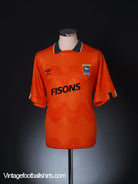 1989-92 Ipswich Away Shirt L Football Shirt